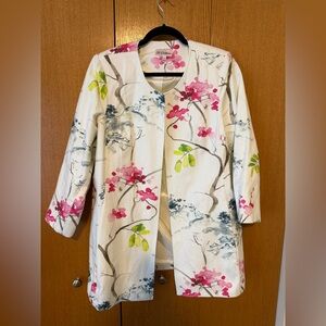 3 Sisters Pink Floral Jacket